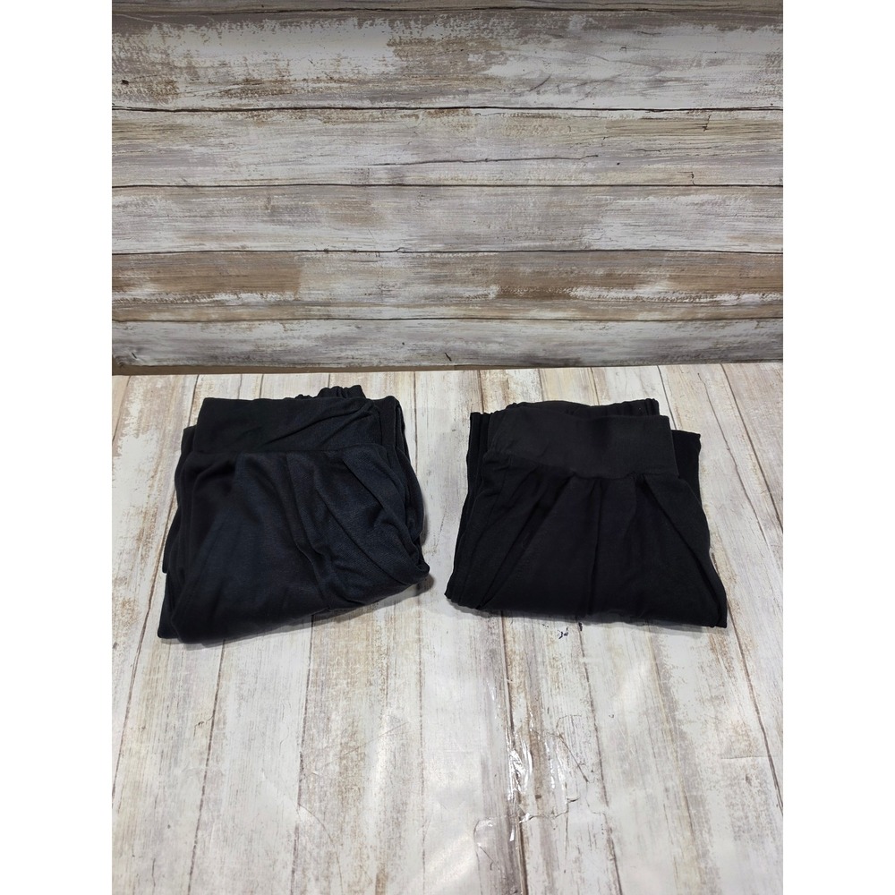 Vintage Headliners Black Stirrup Pants Bundle Medium Petite High Waist Pleated